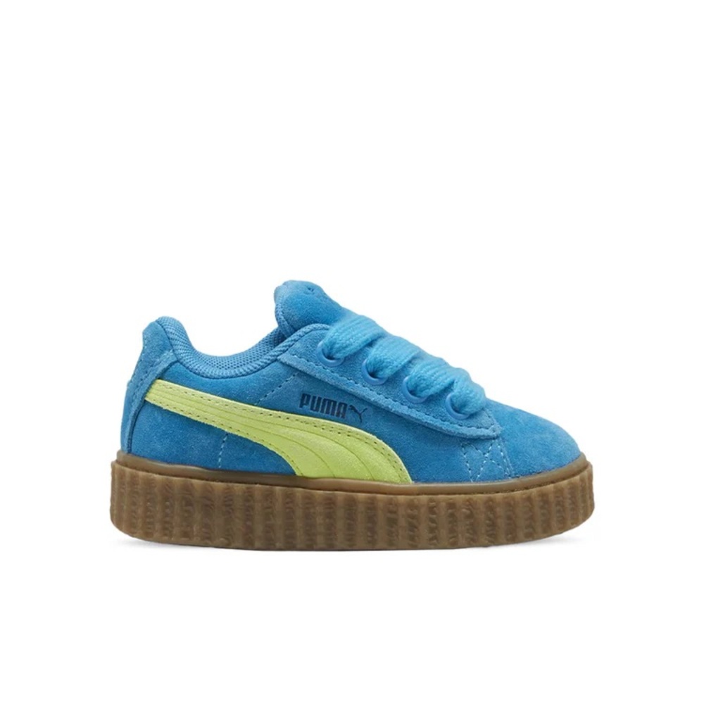 PUMA x FENTY Creeper Phatty Toddlers’ Sneakers – Speed Blue/Lime/Gum – NIB